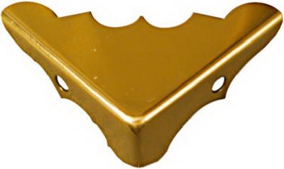 Brass Cabinet Corner, 4-Pk.