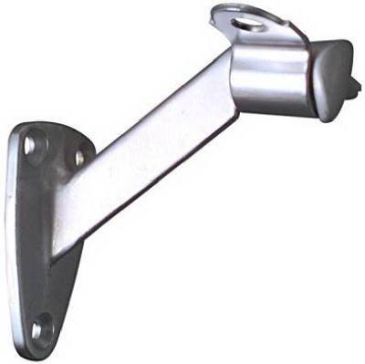 Satin Chrome Hand Rail Bracket