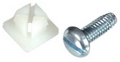Slotted License Plate Bolt, 2-Pk.