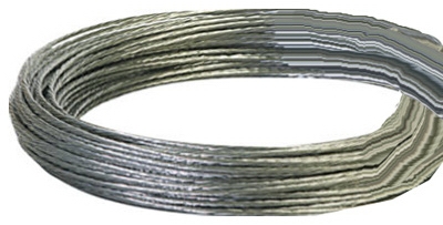 Galvanized Wire, 12-Ga., 100-Ft.