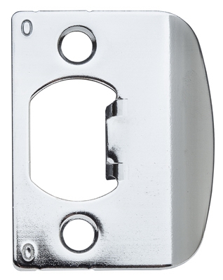 Satin Chrome Standard Strike Plate