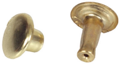 12 Sets Large Brass-Plated Speedy Rivets