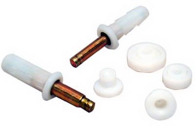 Bi-Fold Door Top Pivot Set, Universal, 2.5-In.