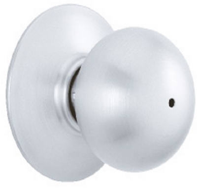 Satin Chrome Orbit Privacy Lockset
