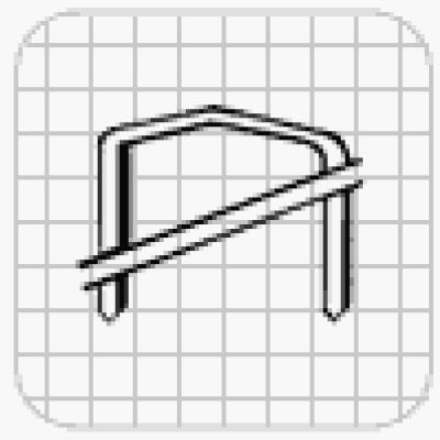 1000PK1/2 inch Crown Staple