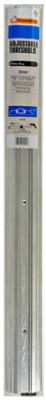 3-1/2 x 7/8 x 36-Inch Adjustable Silver Aluminum Threshold
