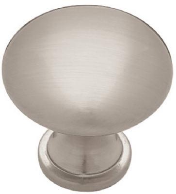 1.25-In. Satin Nickel Round Cabinet Knob