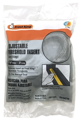 Vinyl Threshold Replacement Seal, 36-In.