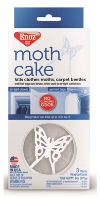 3-Pack 2-oz. Moth Cakes With Hanger