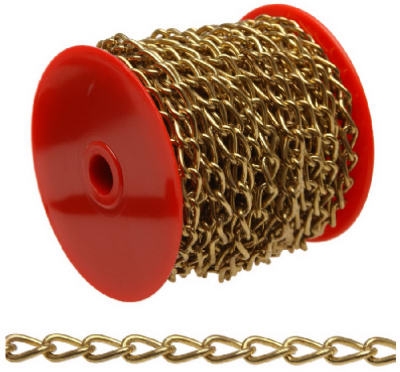 Brass Twist Chain, Sold In Store by the Foot