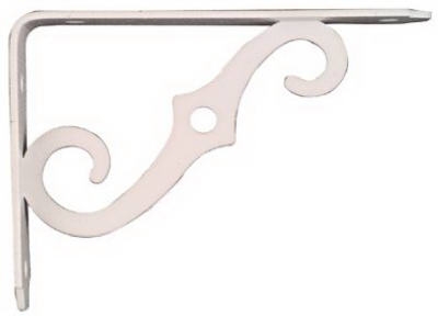 5 x 3.5-Inch Antique White Bracket