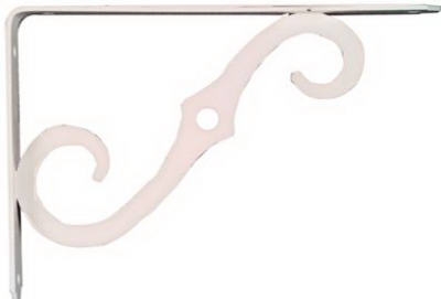 8 x 5.5-Inch Antique White Bracket