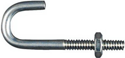 3/16 x 1-7/8-Inch Zinc  inchJ inch Bolt