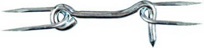Gate Hook/Staple, 4-In., Must Purchase in Quantities of 5