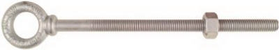 Forged Eye Bolt, Galvanized, 1/2 x 8-In.