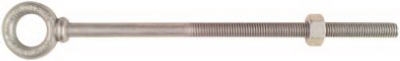 Forged Eye Bolt, Galvanized, 1/2 x 10-In.