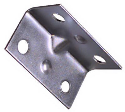 4-Pk., 1.5 x .75-In. Zinc Corner Brace