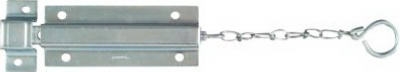 Door Chain Bolt, Zinc, 6-In.