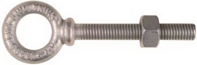 Forged Eye Bolt, Galvanized, 1/2 x 3-1/4-In.