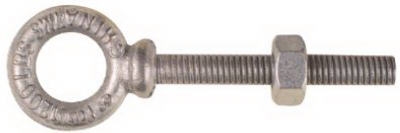 Forged Eye Bolt, Galvanized, 3/8 x 2-1/2-In.
