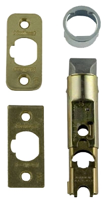Polished Brass 6-Way Adjustable Plain Latch