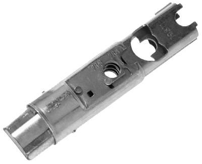 Polished Brass 6-Way Adjustable Deadlatch Body