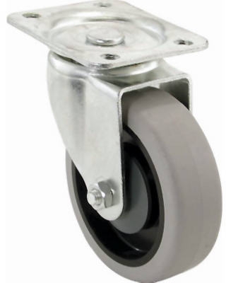 4-Inch Thermoplastic Swivel Plate Caster