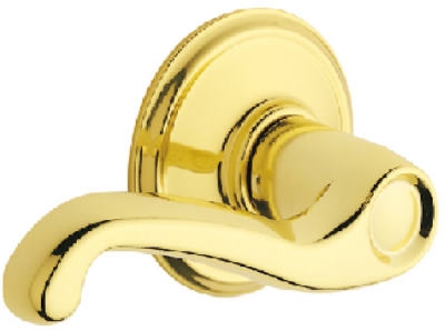 Brass Flair Passage Lever Lockset