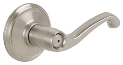 Satin Nickel Flair Privacy Lockset