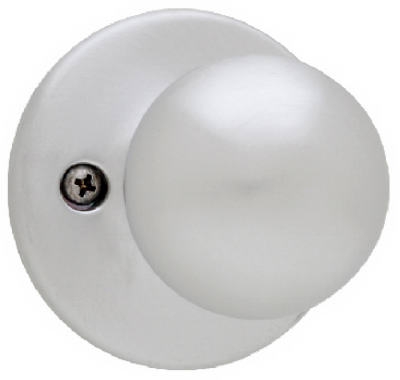 Security Satin Nickel Polo Dummy Knob Lockset