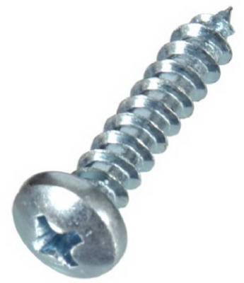 Sheet Metal Screws, Phillips, Pan-Head, Zinc, #6 x 3/4-In., 100-Pk.