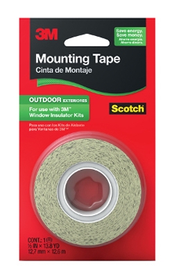 1/2 x 500-Inch Exterior Window Mounting Tape