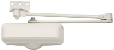 Door Closer, Residential, Ivory