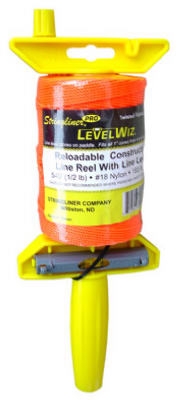 540-Ft. Twisted Fluorescent Orange Nylon LevelWiz Reel