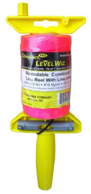 500-Ft. Braided Fluorescent Pink Nylon LevelWiz Reel