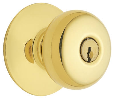Brass Plymouth Entry Lockset