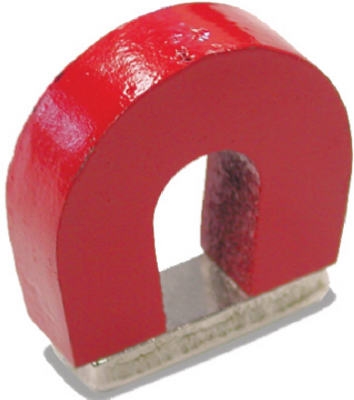 Alnico Horseshoe Magnet with Keeper - 2-Lb. Pull