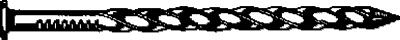 Pressure-Treated Lumber Nails, Spiral-Shank, 8D, 2.5-In., 1-Lb.
