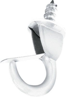3-Pack  1-1/4-Inch White Safety Hook