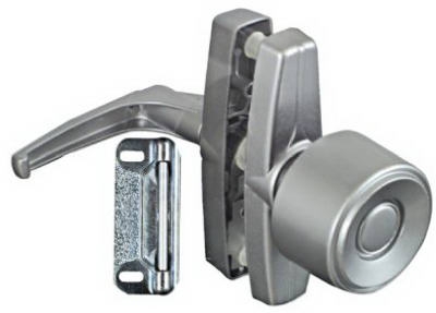 Screen & Storm Door Knob Latch, Aluminum