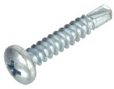 10 - 16 x 1/2-Inch Phillips Pan-Head Drill Screws, 100-Pack