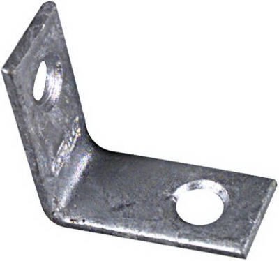 Galvanized Corner Brace, 1 x 1/2-In., 4-Pk.