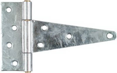 6-In. Galvanized Extra Heavy  inchT inch Hinge