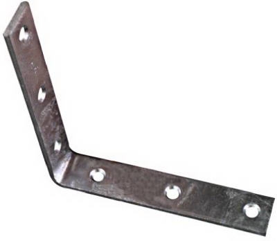 6 x 1-1/8-In. Galvanized Corner Brace
