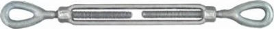 Turnbuckle, Eye & Eye, Galvanized, 3/8 x 6-In.