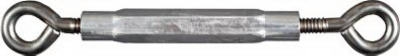 Turnbuckle, Eye & Eye, Stainless Steel, 1/4 x 7-1/2-In.