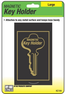 Key Hider, Magnetic, Black Plastic, Extra Large