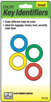 Key Identifiers, Small, 4-Pk.