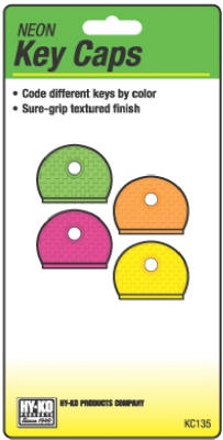 Key Caps, Neon, 4-Pk.