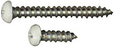 211 Shelf Bracket Screws, White, 12-Pk., Must Purchase in Quantities of 5